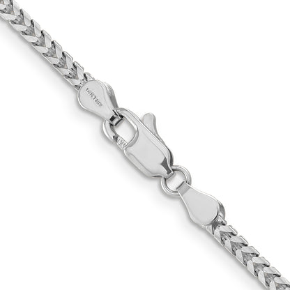 14k WG 2.5mm Franco Chain