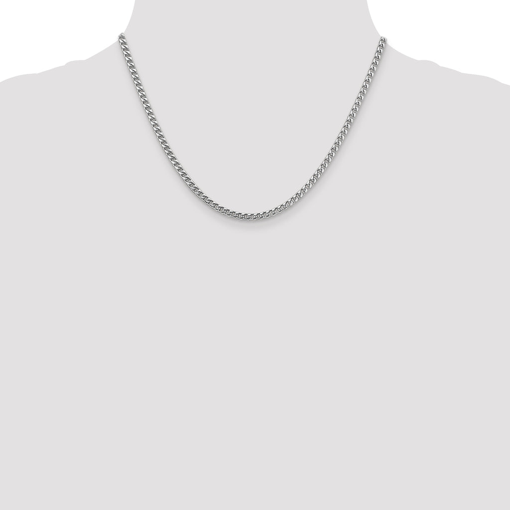 14k WG 3mm Franco Chain